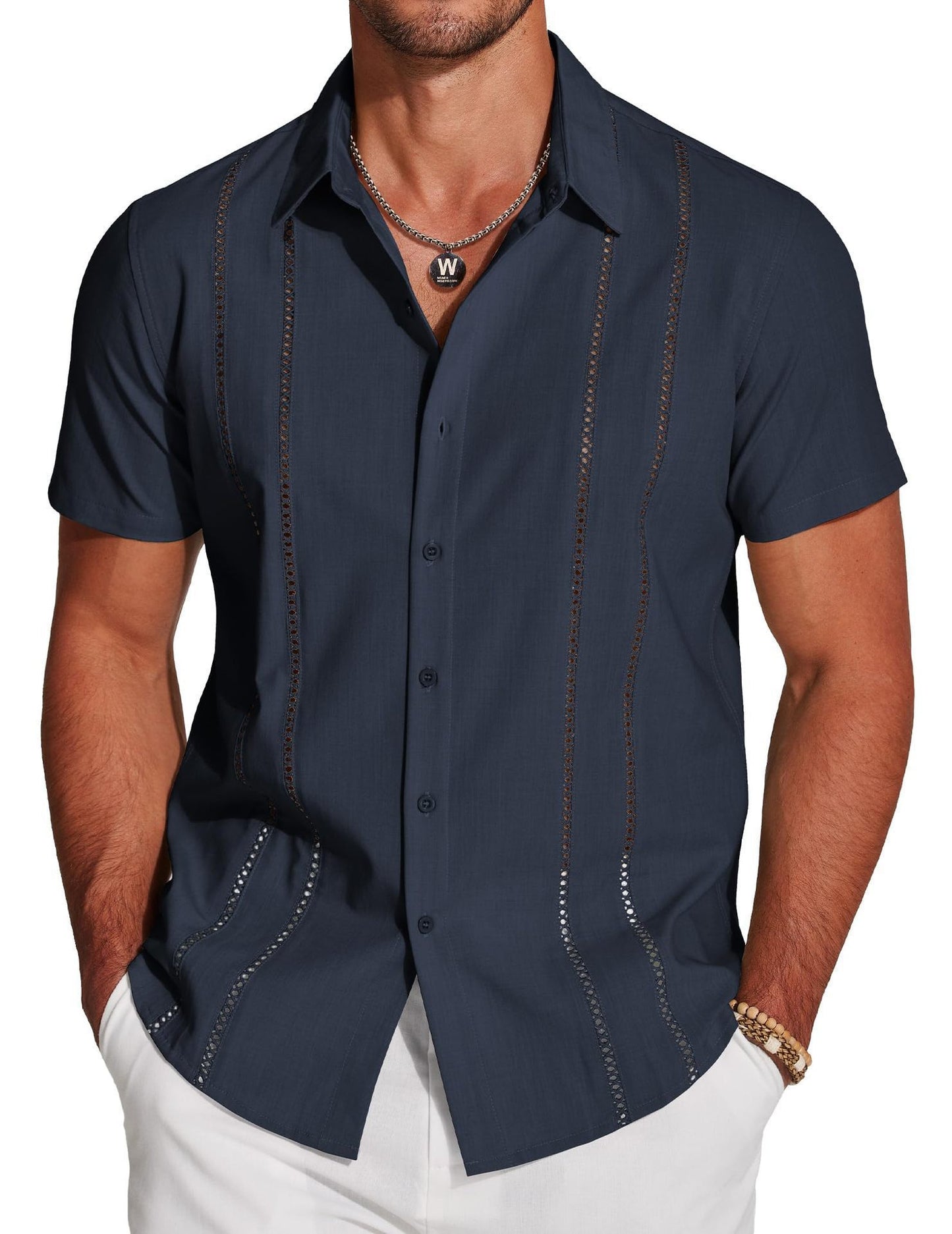 Men's Shirt Hawaiian Short Sleeve Shirt 3D Digital Print Holiday Printing
