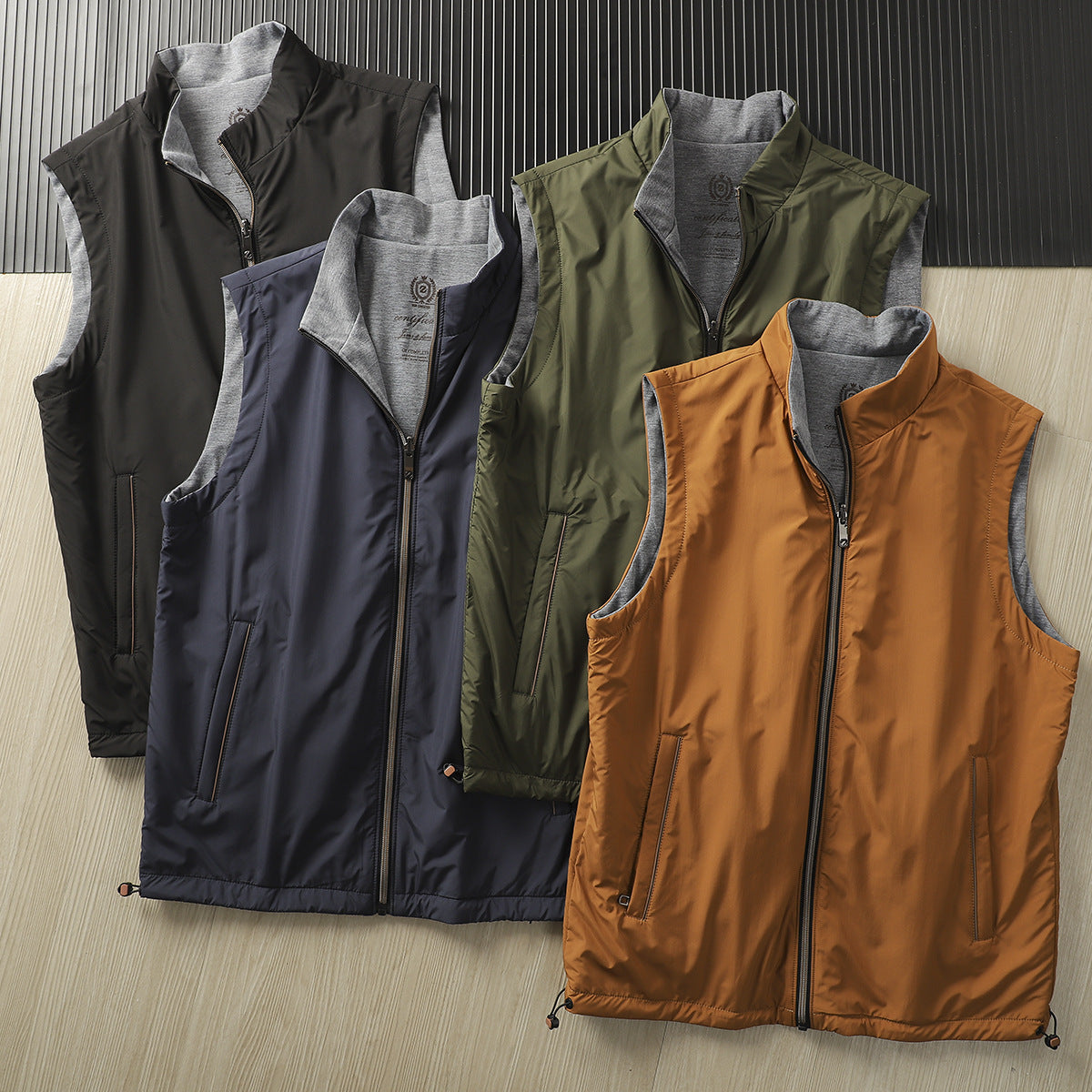 Double-sided Vest Man Business Sleeveless Jacket