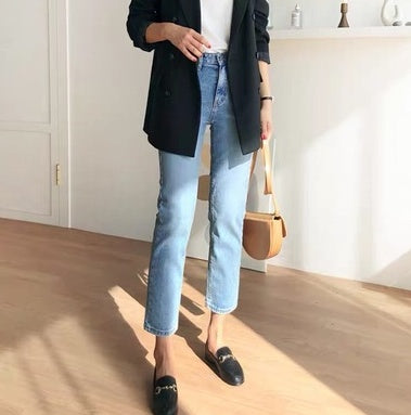 Korean Version Of The High-waisted Thin Wild Loose Nine-point Wide-leg Cigarette Pants