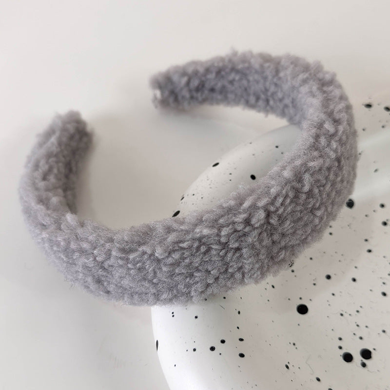 Women's French Retro Dots Knitted Headband