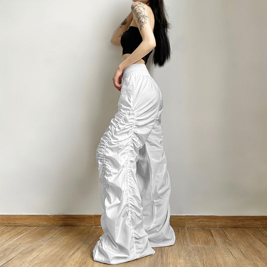 Fashion Street Shoot High Waist Casual Pants