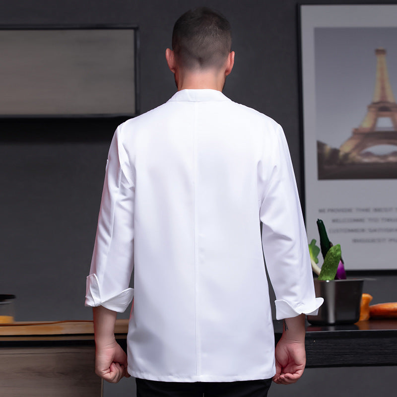 Long Sleeved Work Clothes For Cake Baking And Pastry In Autumn And Winter
