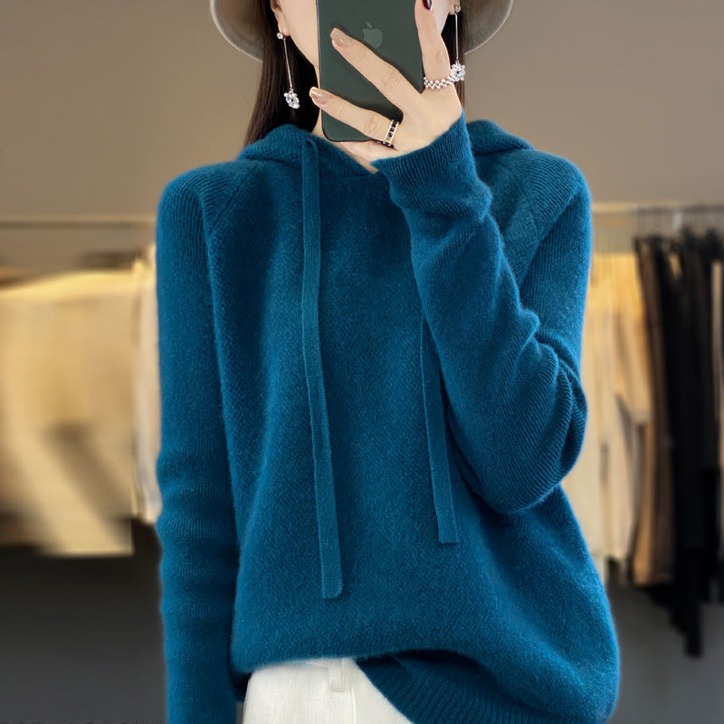 Women's Casual Hooded Sweater