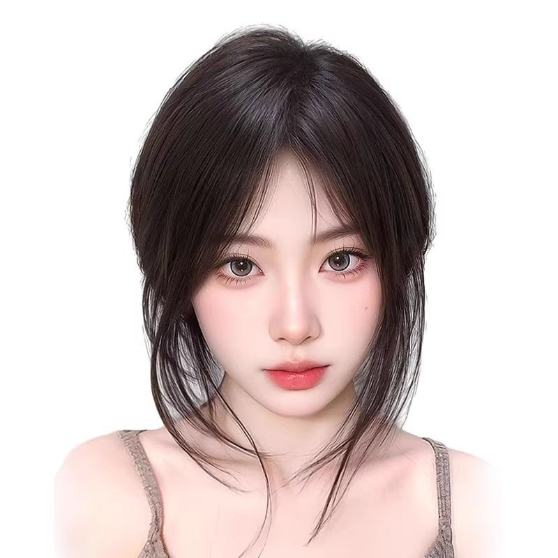 Lightweight Volumizing Faux Bangs And Hairpiece For A Fuller Look