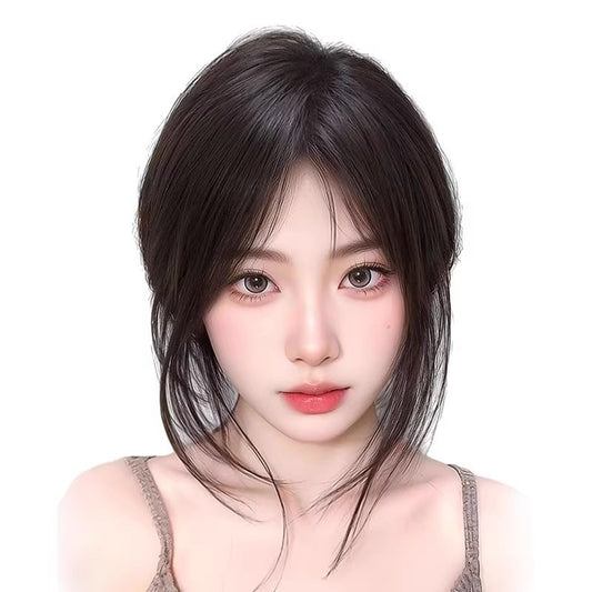 Lightweight Volumizing Faux Bangs And Hairpiece For A Fuller Look