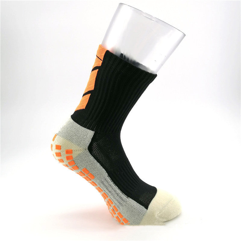 Men's Mid-tube Sports Non-slip Towel Bottom Thickened Socks