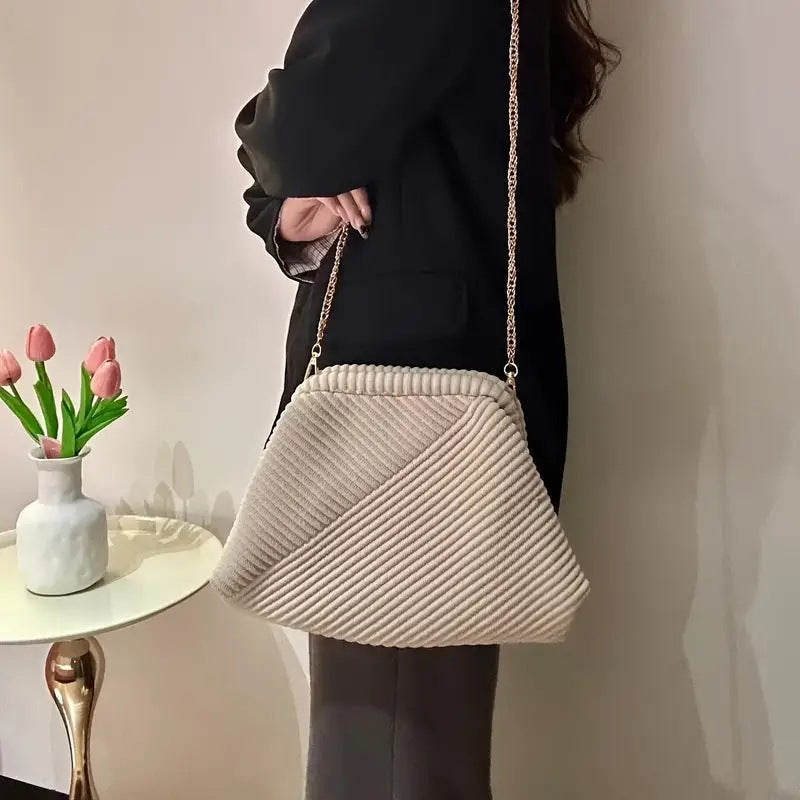New Women's Striped Bag All-matching Striped