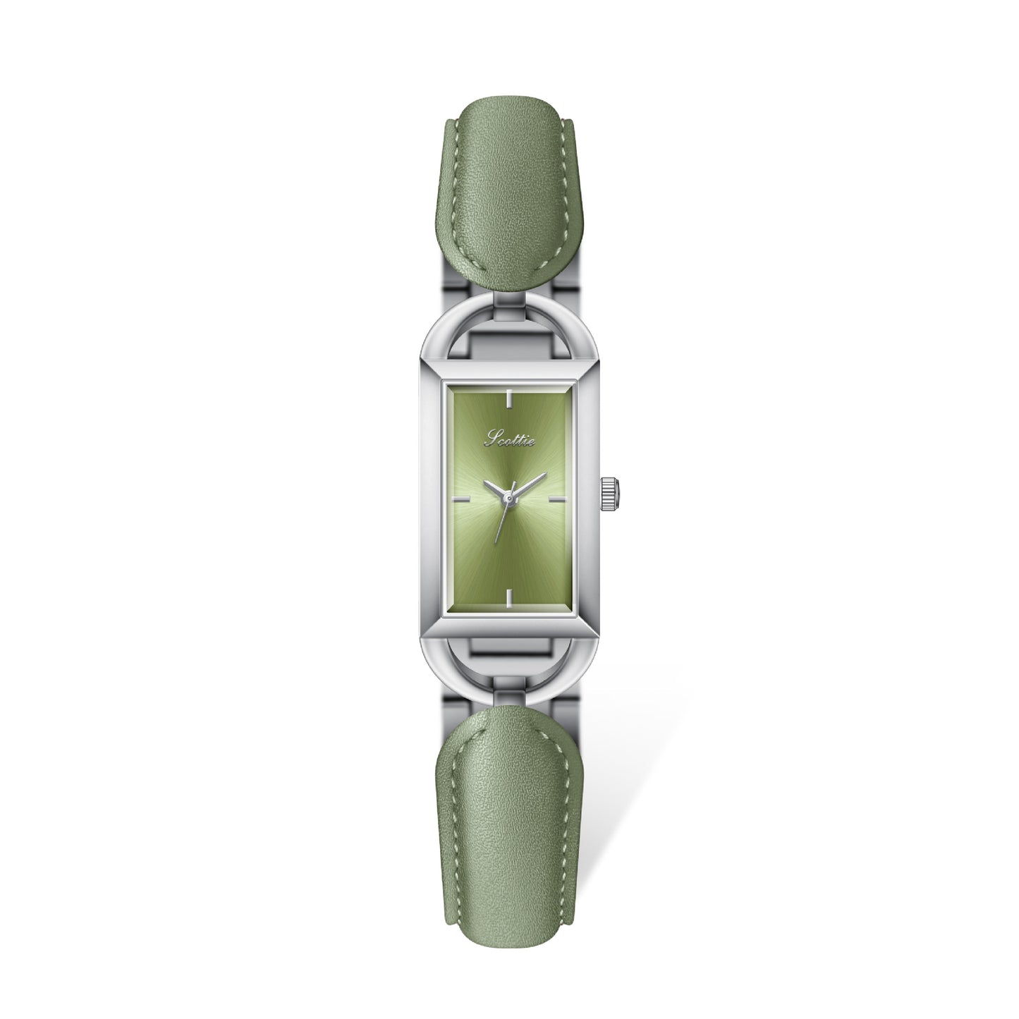 New Square Leather Belt Bracelet Watch