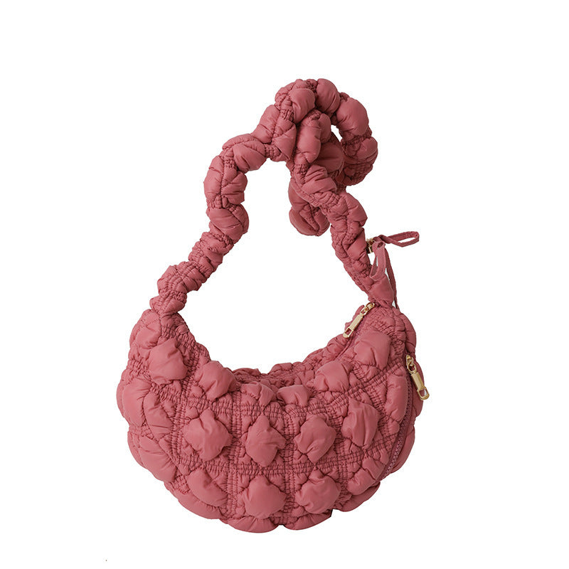 Cloud Bag Bubble Pleated Down Lightweight