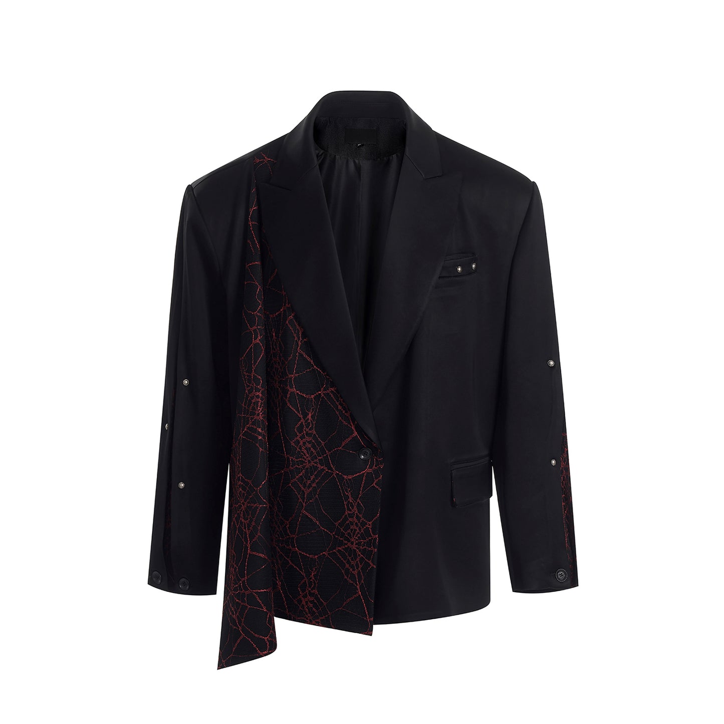 Original Fake Two-piece Structural Stitching Suit