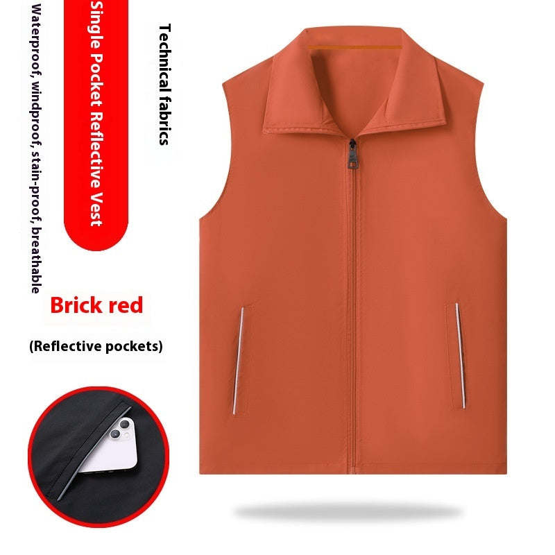High-end Vest Outdoor Reflective Vest Overalls