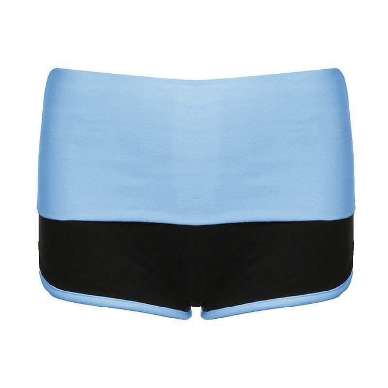 Slim Fit Hot Girl Home Pants Casual Shorts Women's Summer Stitching Contrast Color