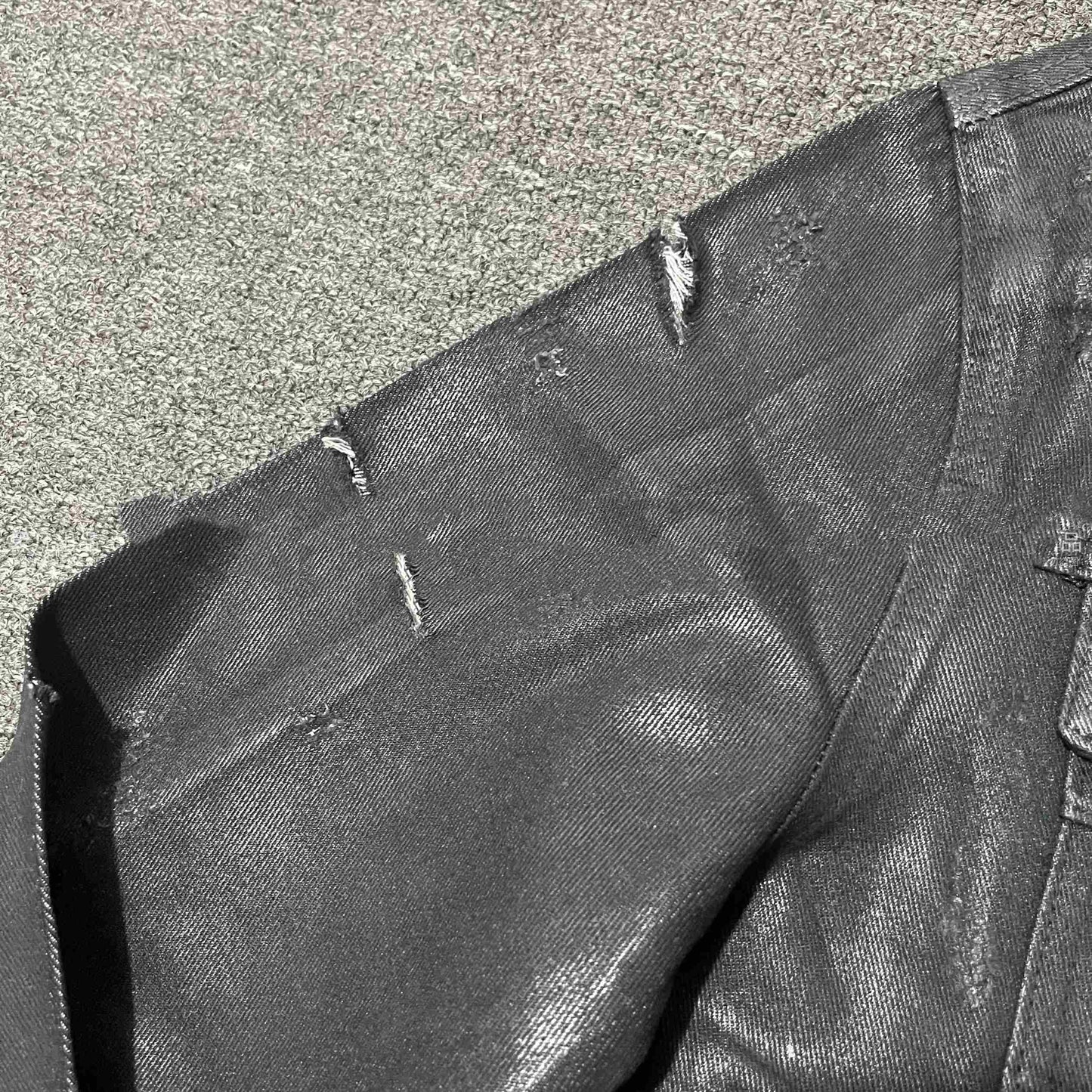 Denim Coat Archive Short Slim Jacket