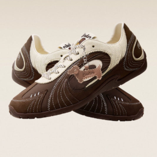 Brown Dachshund German Training Shoes For Men And Women