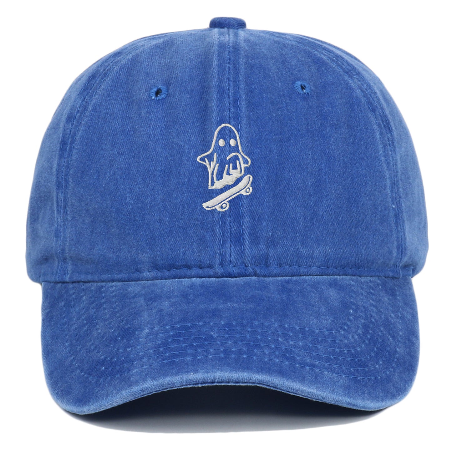 Retro Slidt Udendørs Sportskasket Med Falmet Look