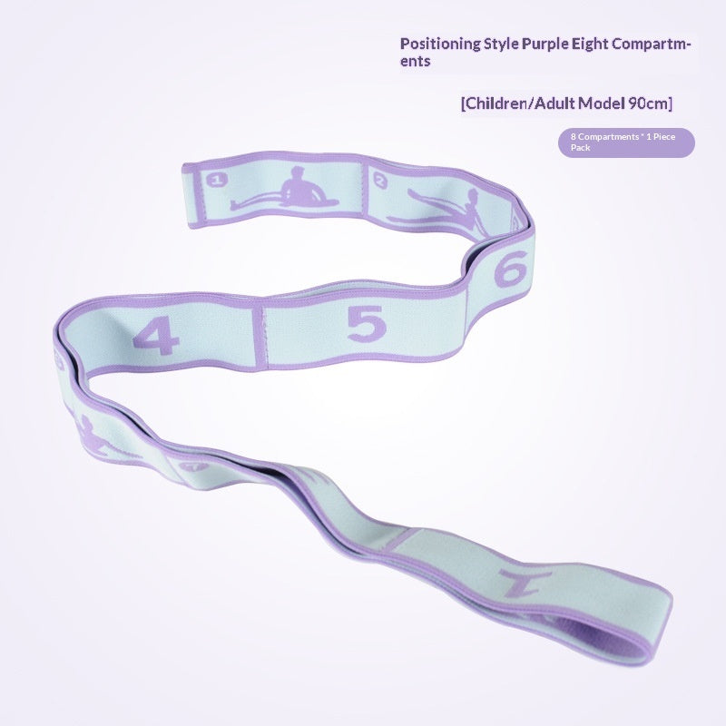 Digital Segment Dance Fitness Body-Shape Training Resistance Stretching Band