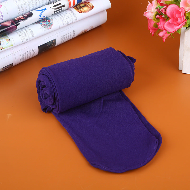 Popular Velvet Pantyhose Candy Color Base