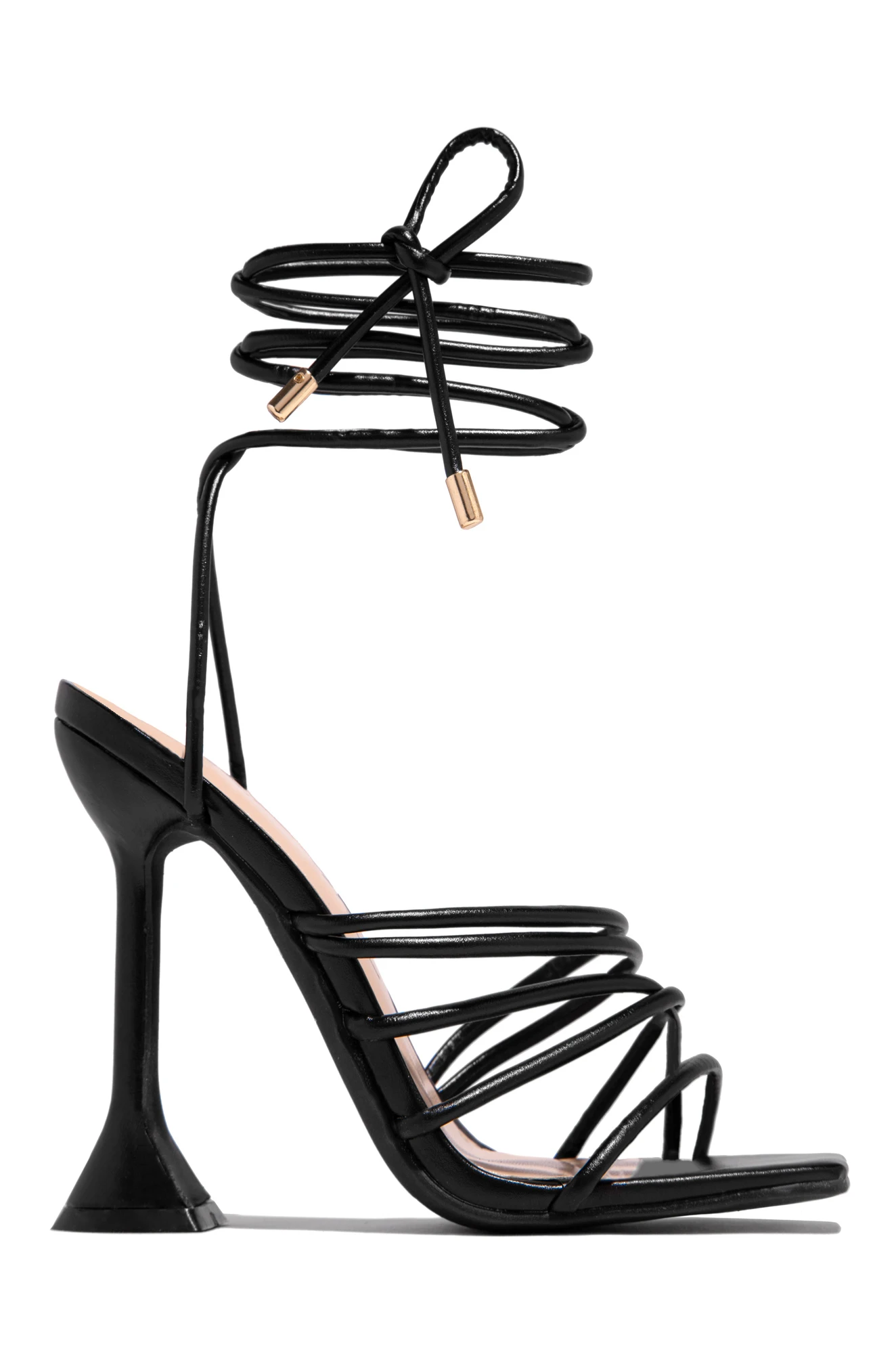 Fashionable Women's Buckle Shaped Heel Plus Size Sandals