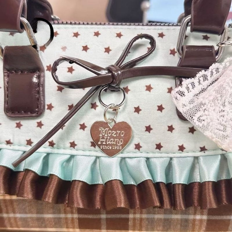 High-end Delicate Lace Bow Bagunique And Versatile