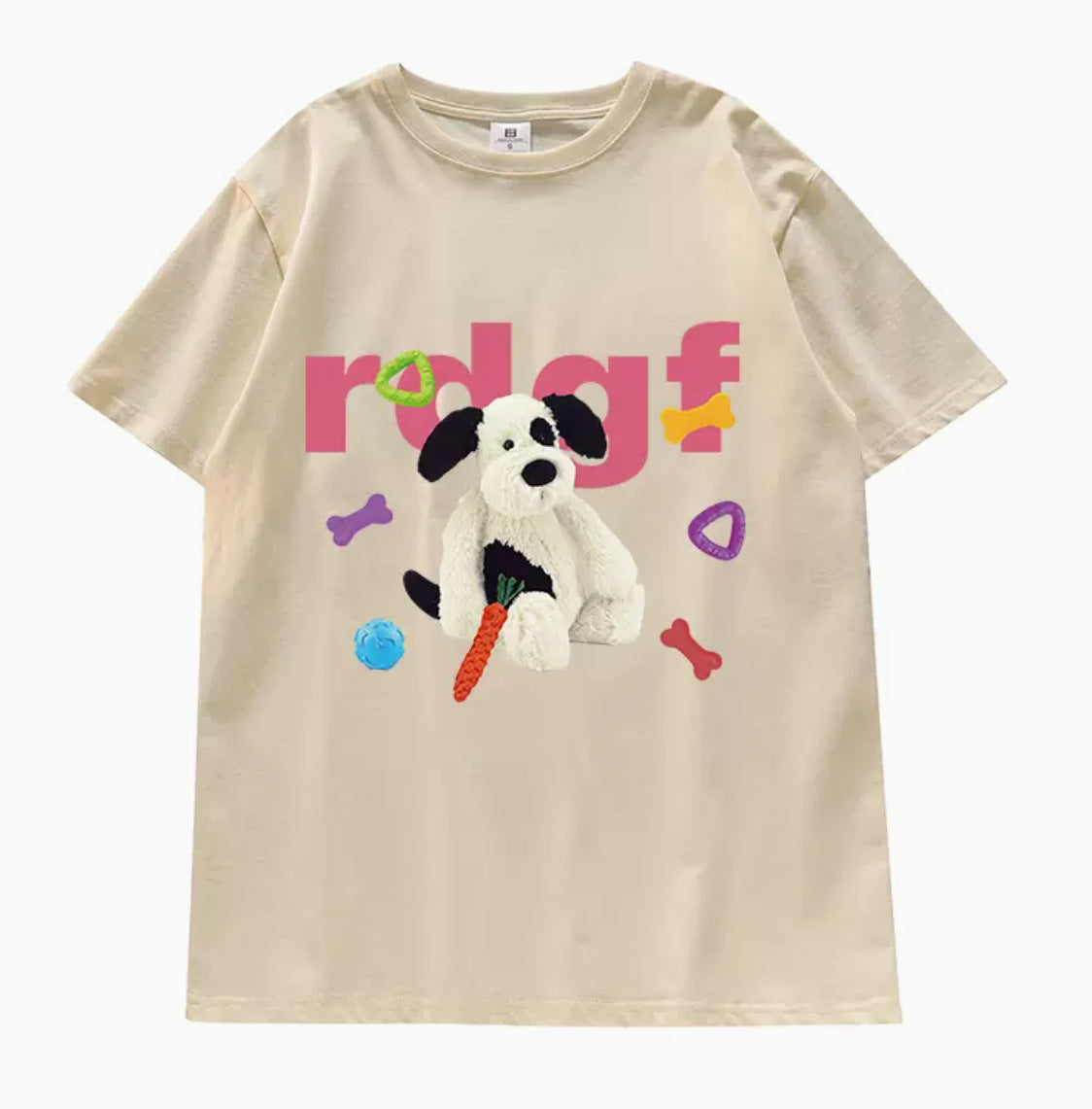 Niche-design Dopamine-style Summer Outfit Mid-sleeve Top And Short Sleeves