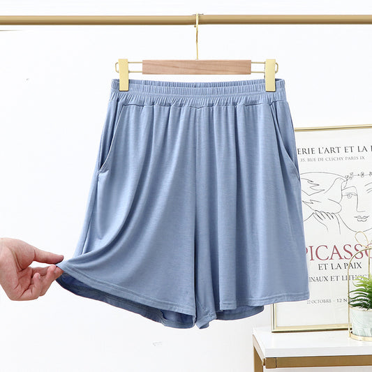 Thin Home Loose Short Pyjama Trousers Outer Wear