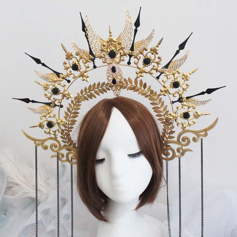 Virgin Crown Crown Material Pack Christmas Birthday Catwalk Headdress