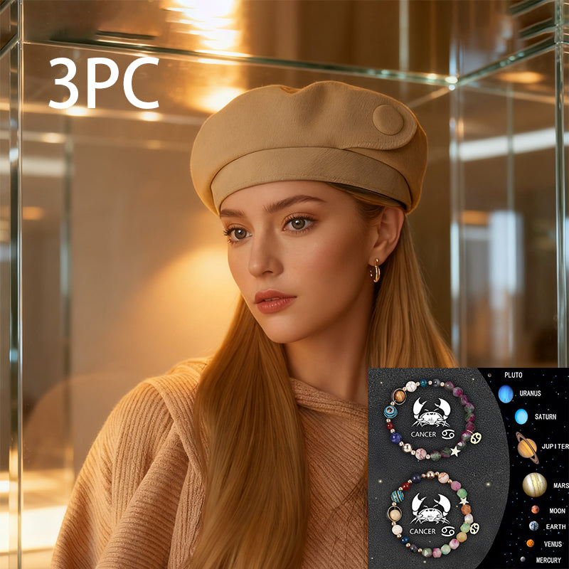 British-style Casual Painter Hat That Is Versatile And Can Show Off Your Face