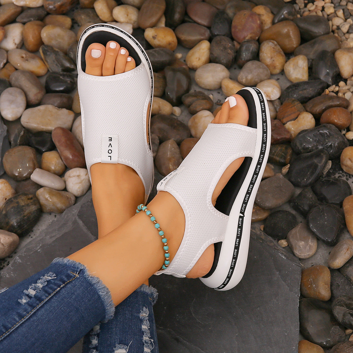 Fashion Flying Woven Women's Sandals