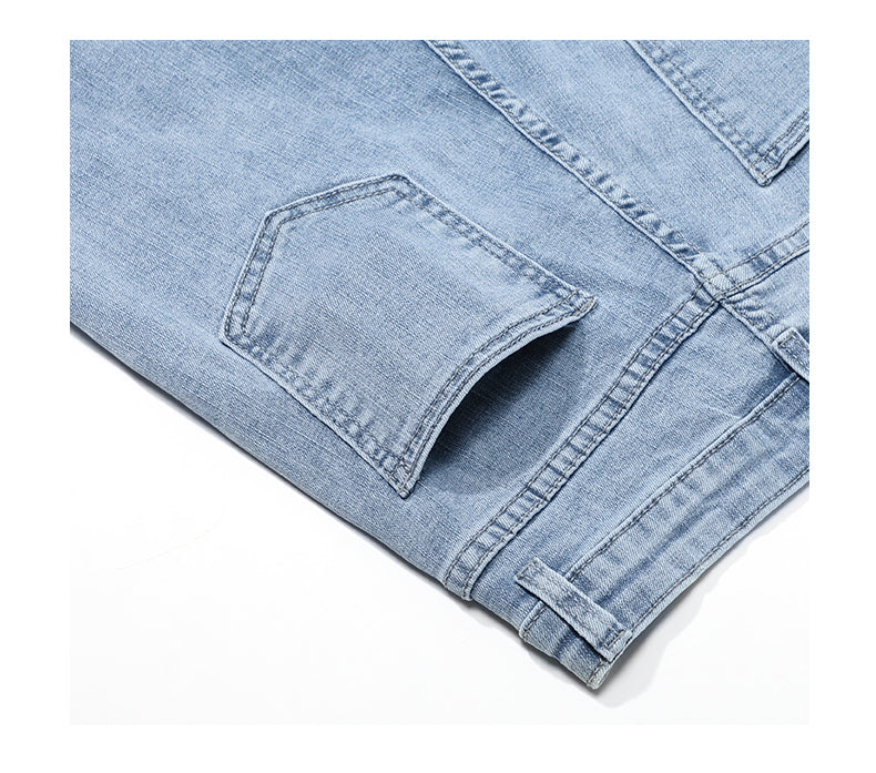 Micro Flared Jeans Women's High-waisted Thin Split Wide-leg Women's Pants