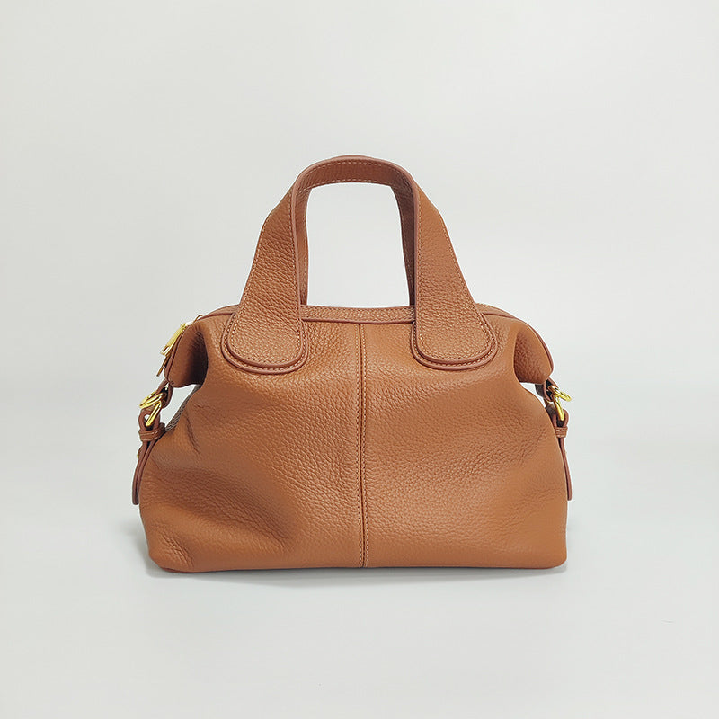Fashionable Large Capacity High-end Leather Shoulder Bag For Women