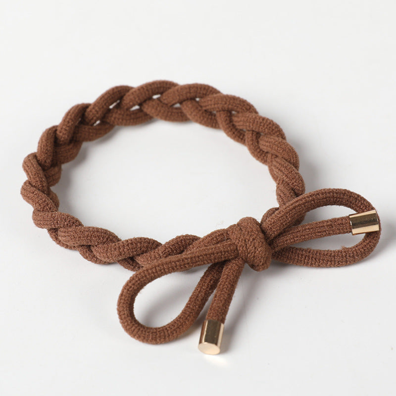 High Elastic Simple Fashion Twist Head Rope