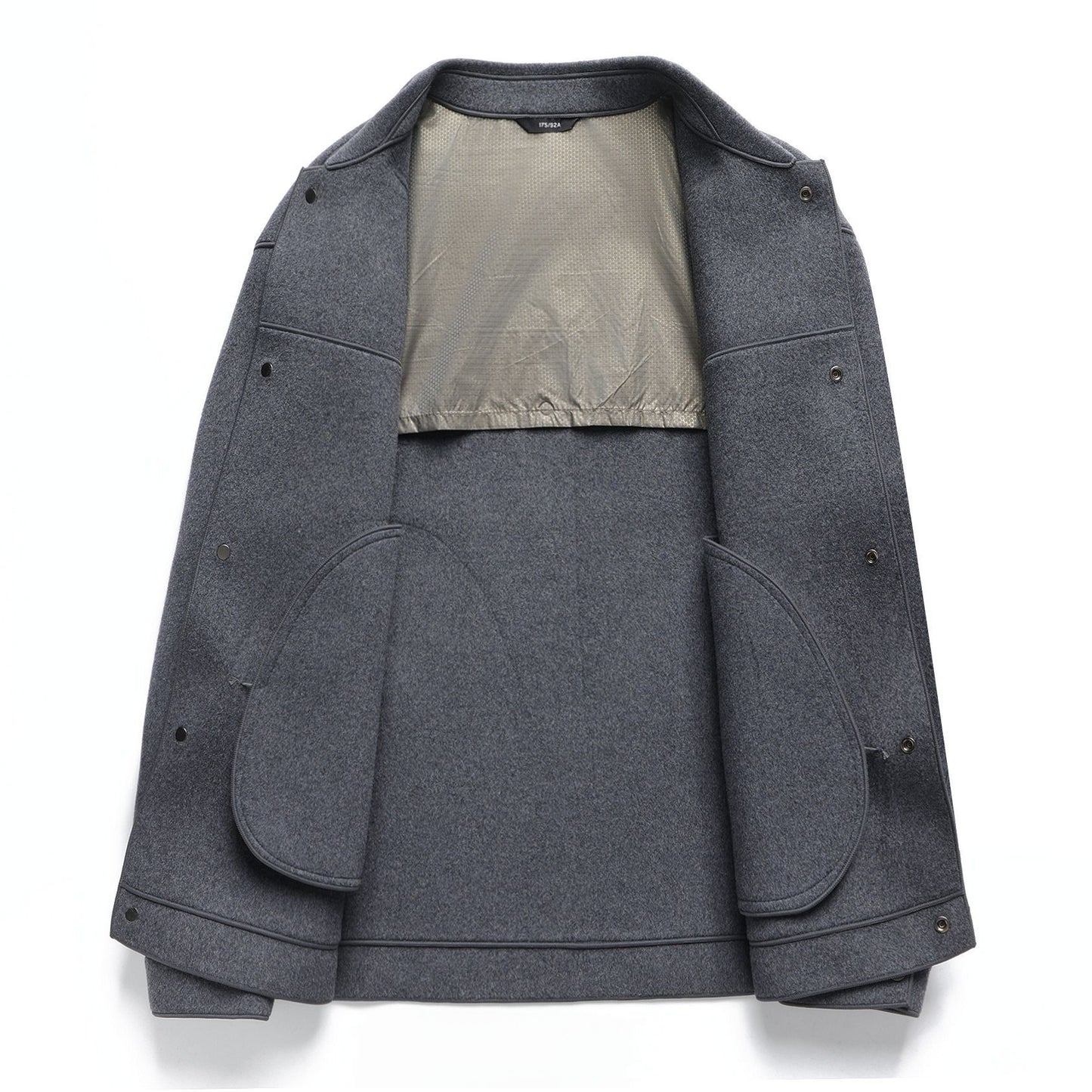 Men's Double-faced Wool Lapel Jacket