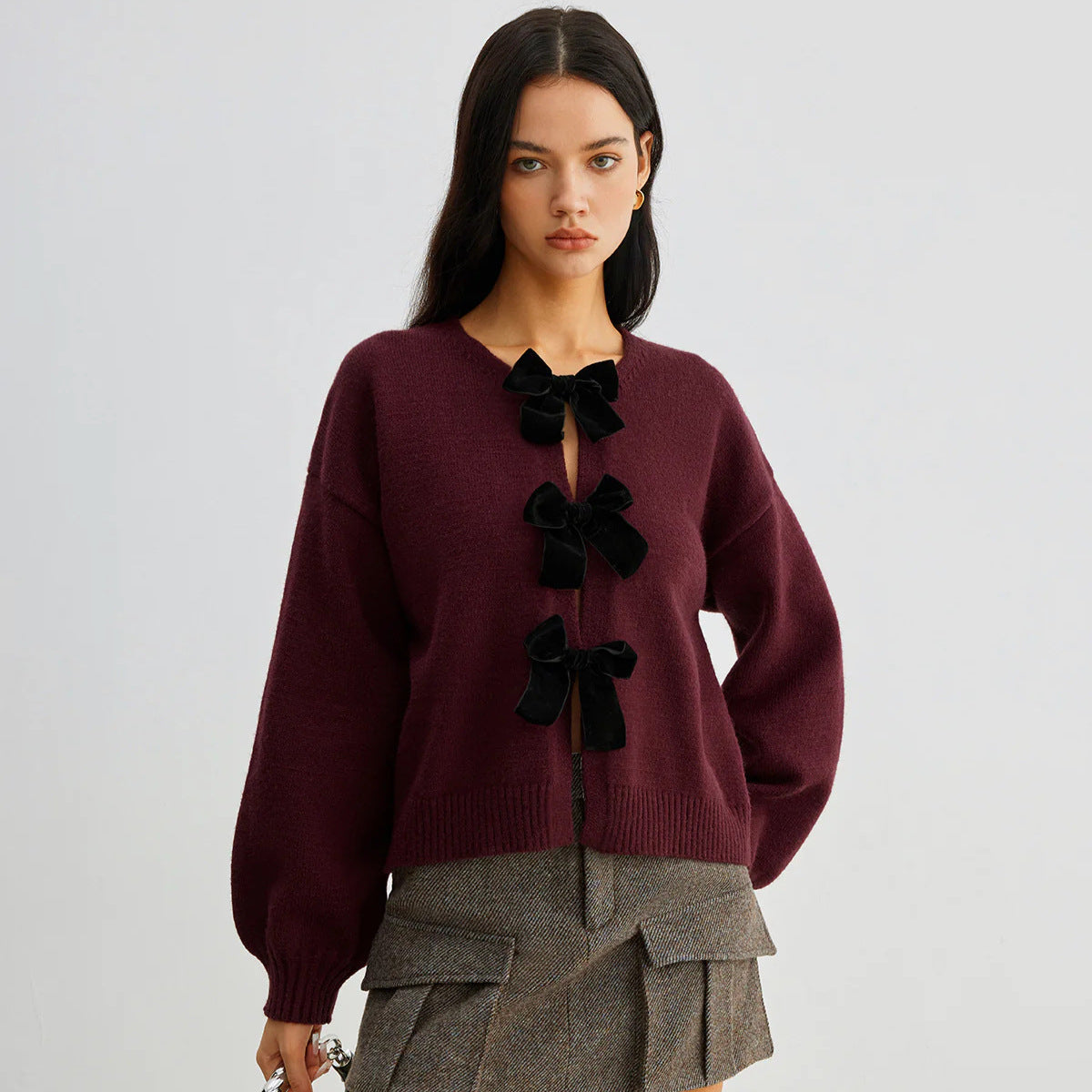 Autumn And Winter New Lazy Fashion Knitwear Coat