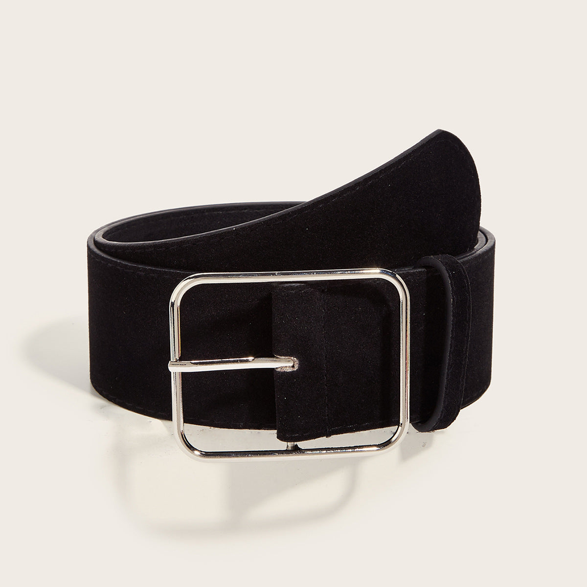 Retro Wide Waist Slimming Dress Elegant American Belt