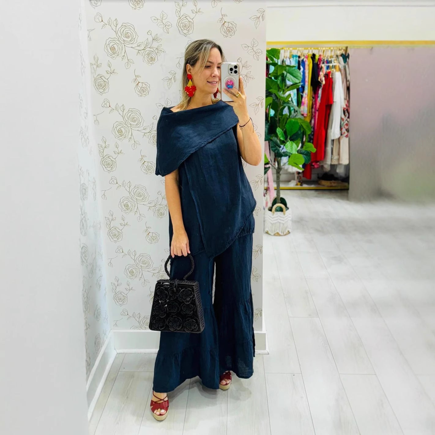 Women's Fashion Casual Loose Sleeveless Suit