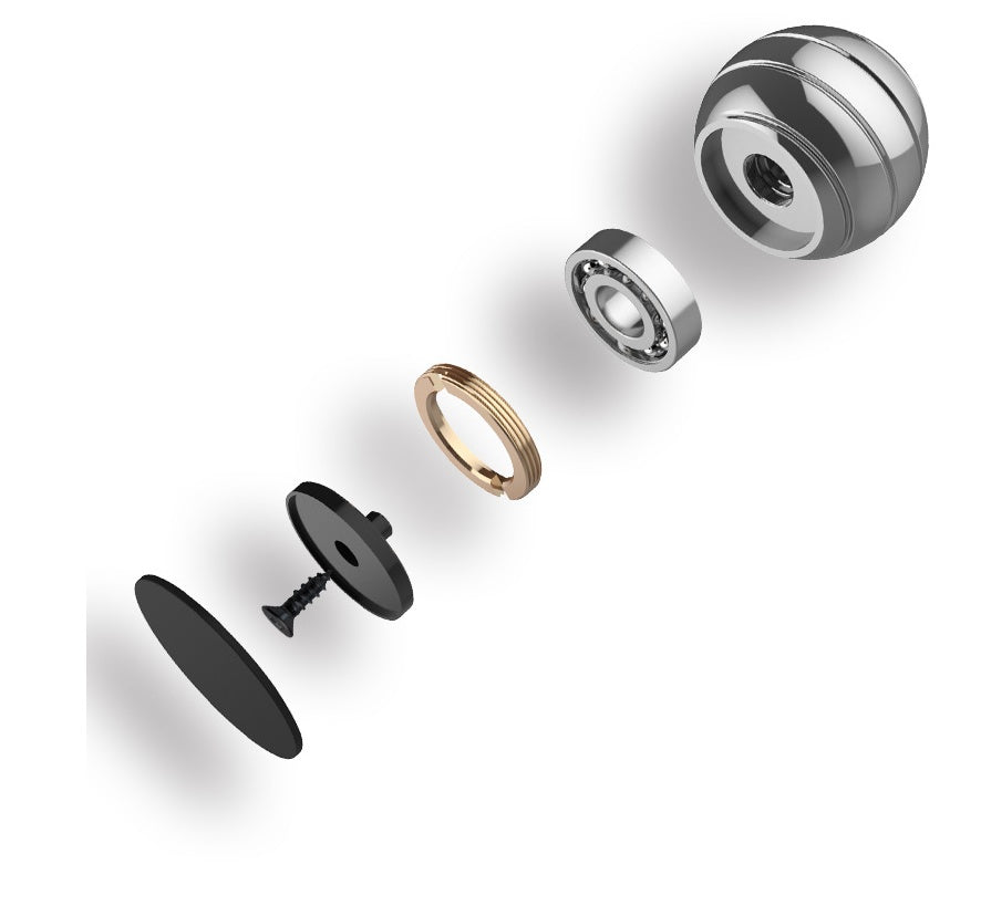 Fully Disassembled Rotating Desktop Ball Decompression Toy