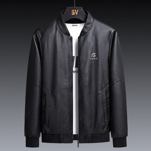 Slim Fit Stand Collar All Match Jacket