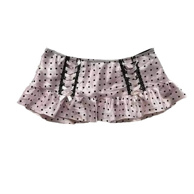 Leopard Print Sexy Hot Girl Skirt Low Waist Fashion Casual