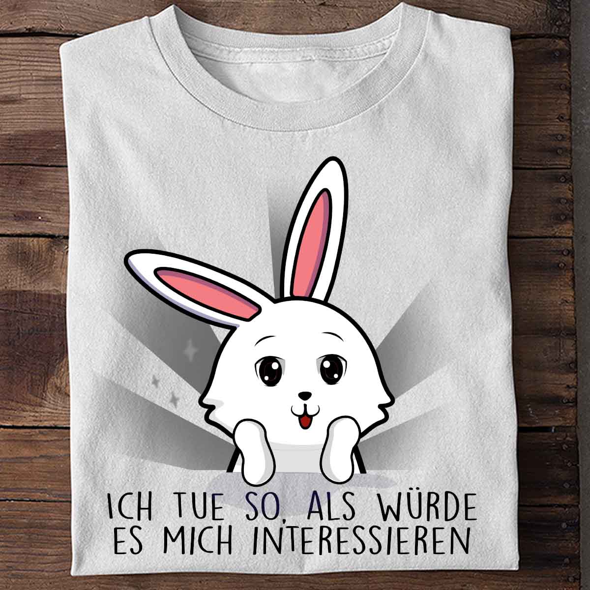 Rabbit Print Short-sleeved Team Fabrics