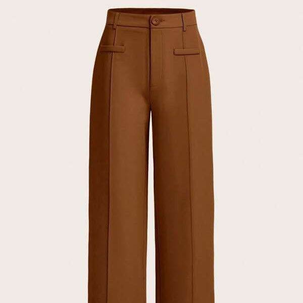 High Waist Drooping Wide Leg Pants