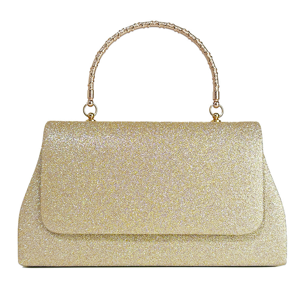 Damehåndtaske Niche Glitter Håndbåren Middagsselskab Enkel
