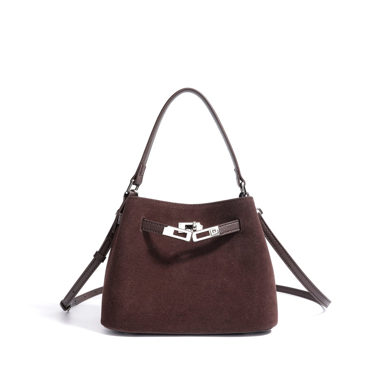 Cortical Women's Spliced Casual Crossbody Bag