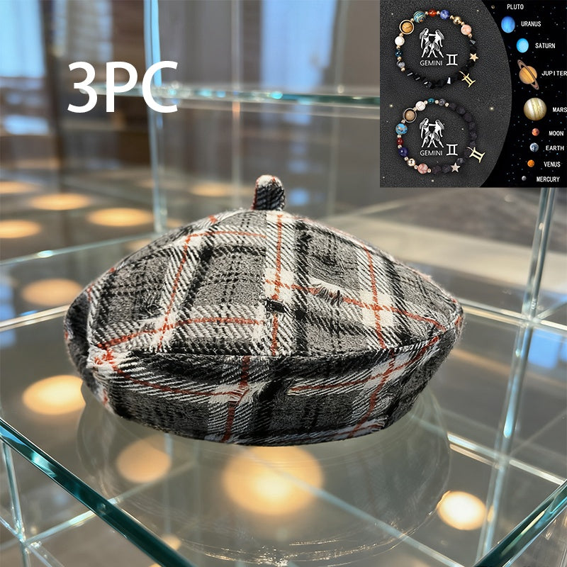 British-style Casual Painter Hat That Is Versatile And Can Show Off Your Face