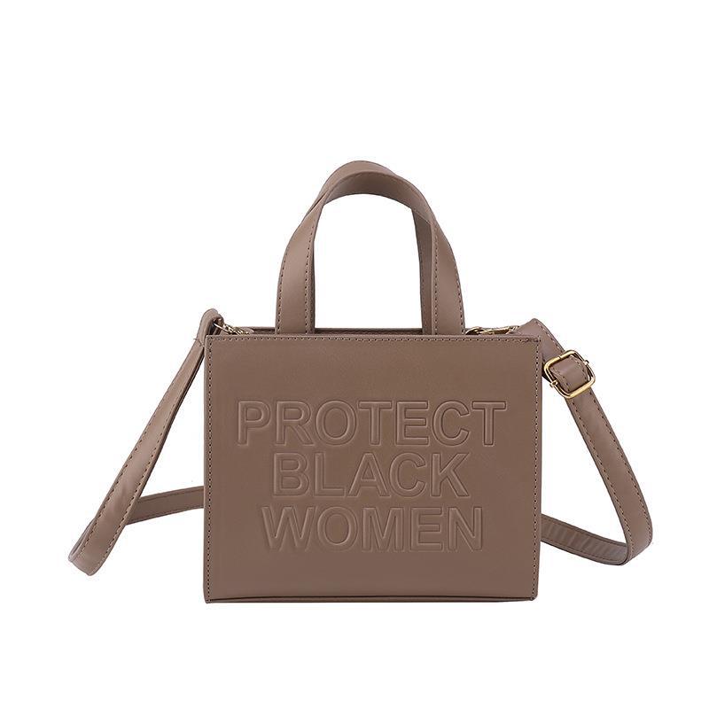 Women's Fashion Casual Embossed Candy-colored Shoulder Messenger Bag