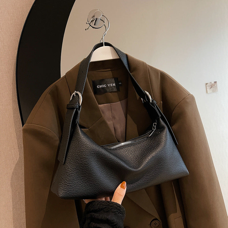 Fashionable And Versatile French One Shoulder Diagonal Bag
