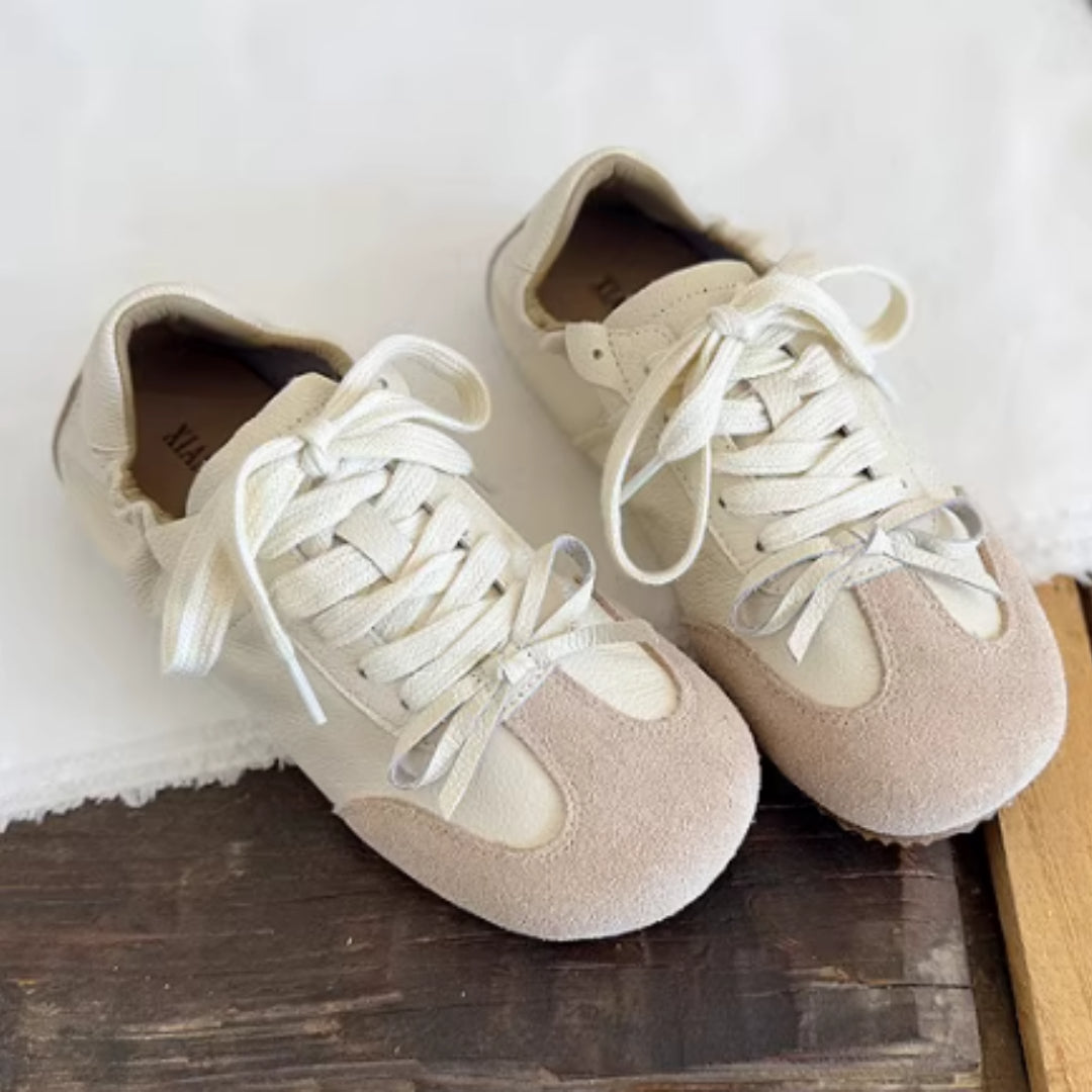 Women's Shoes Forest Style Literary College Style Genuine Leather Shit Feeling