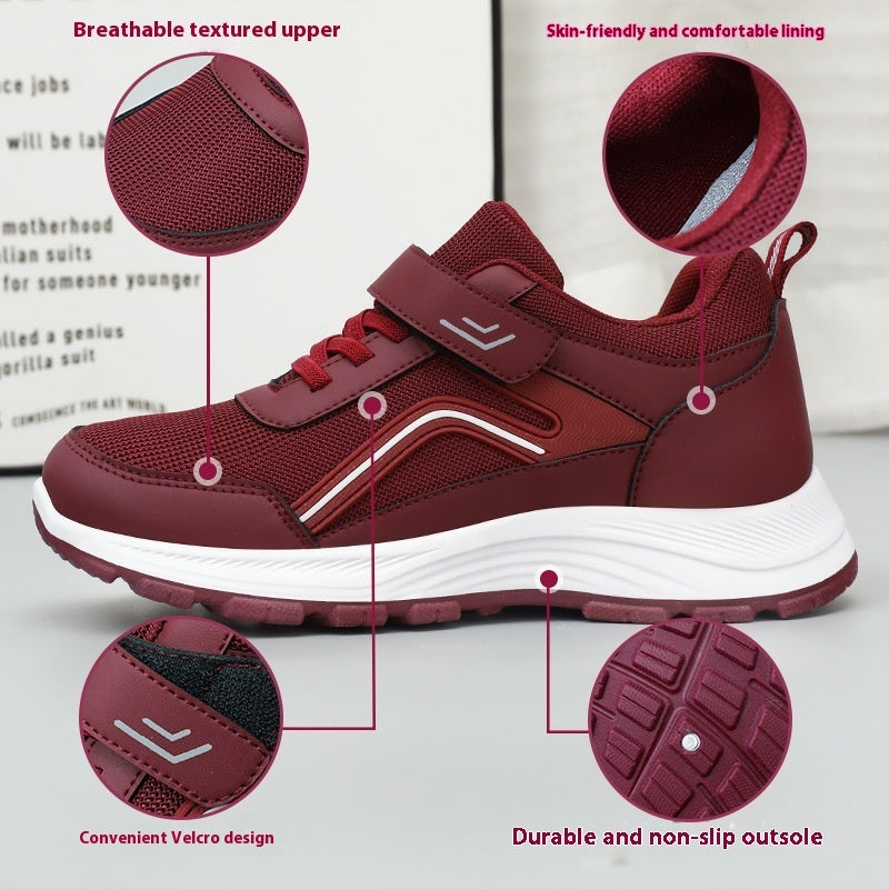 Soft Bottom Comfortable Men And Women Same Style Old Man Sneaker