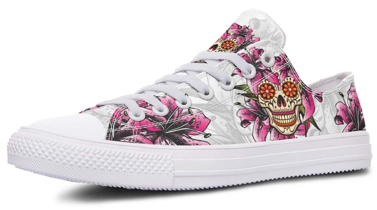 Fashion Print Couple Low-Top Canvas Shoes