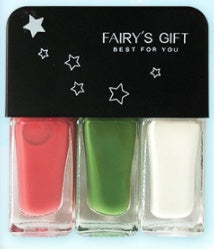 Three-in-one DIY No-bake Tearable Sequined Nail Polish Set