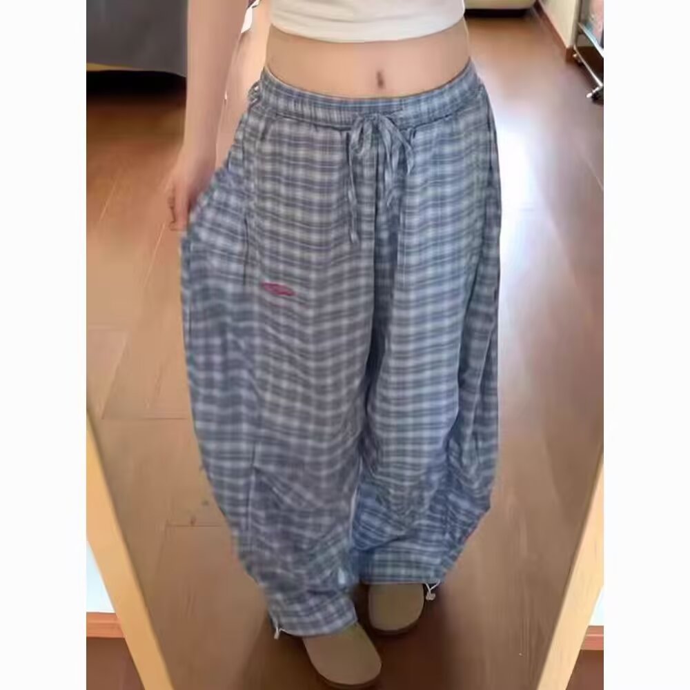 Niche Loose Draping Wide-leg Mopping Trousers